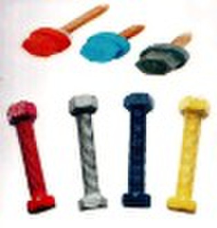 Metallic fluorocarbon anti-corrosion paint for scr