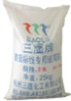 Glass beads for thermoplastic road marking paint