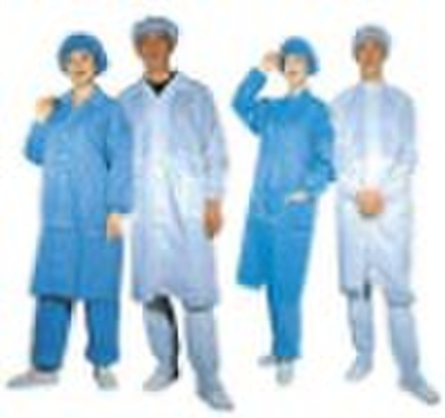 Antistatic suits for clean room