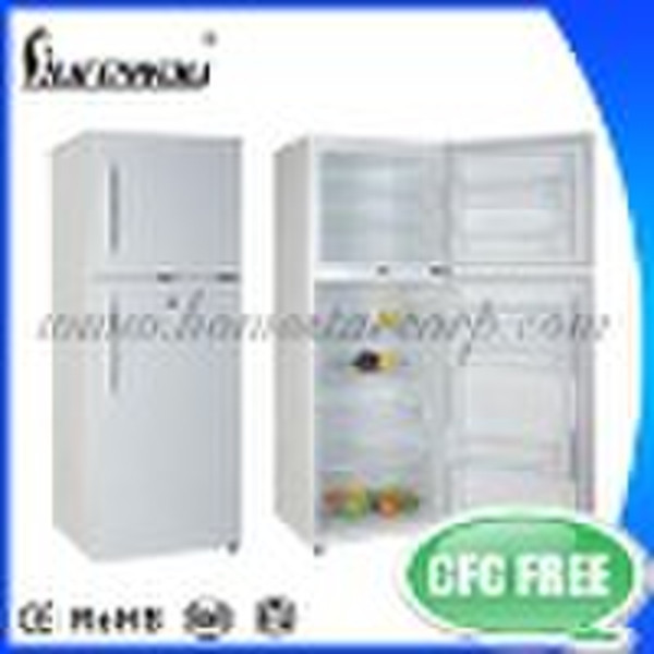 350L Double Door Defrost Refrigerator