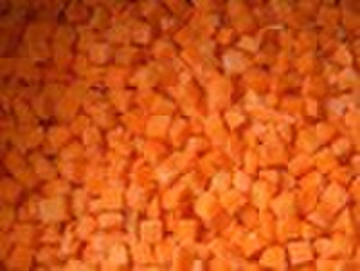 замороженные кубики овощей морковь