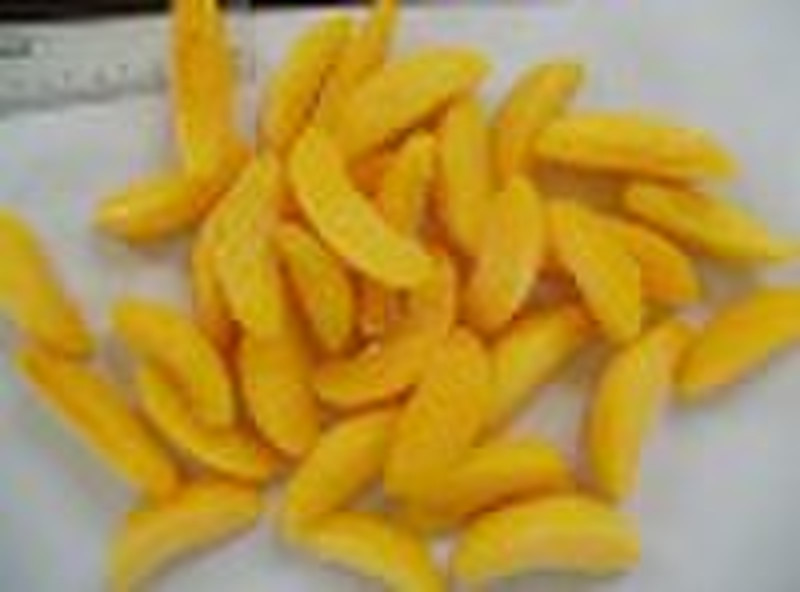 gefroren gelben Pfirsich