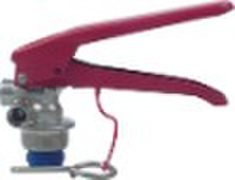 dry chemical extinguisher valve