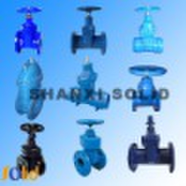 resilient seated non-rising gate valve