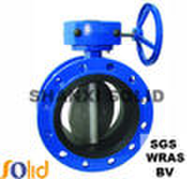 butterfly valve ( double flange butterfly valve)