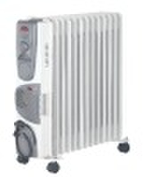 oil filled radiators with 400W fan heater