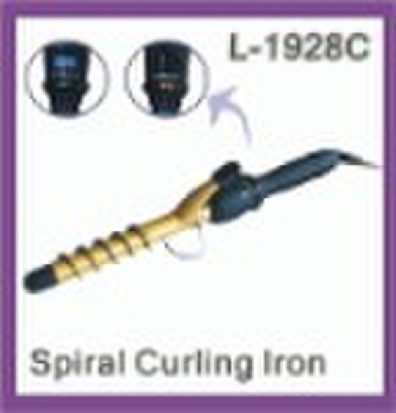 spiral curling iron