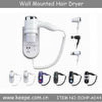 wall mounted hair dryer