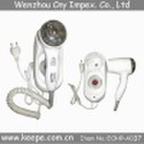 wall mounted hair dryer