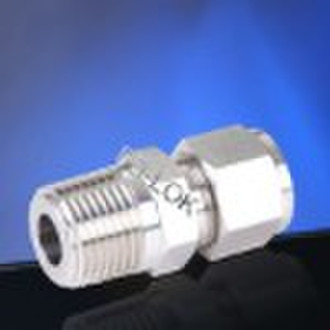 double ferrule fitting, Male connector