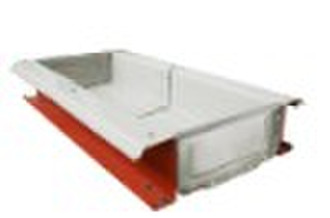 FRP roof gutter