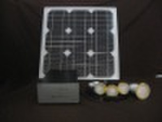 华盛顿的家用太阳能照明kit