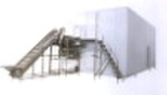 fluidized quick-freezing machine