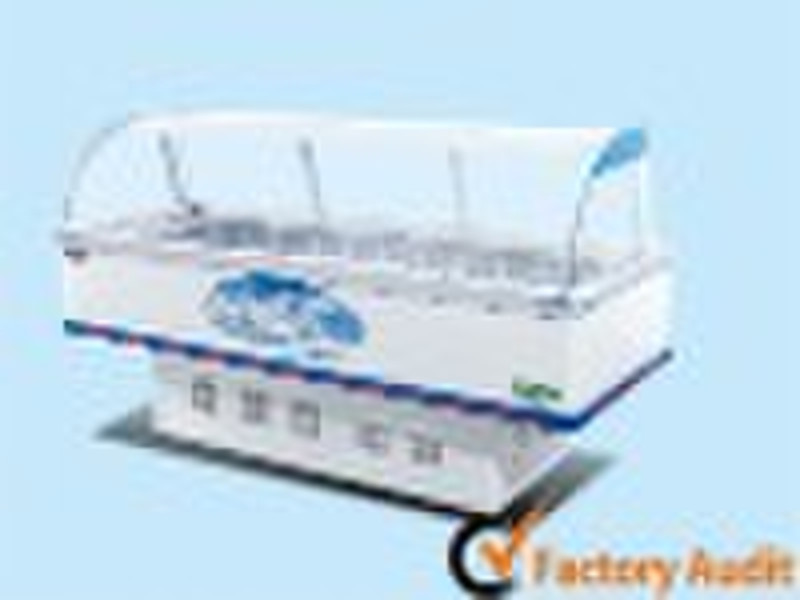 New design display refrigerator