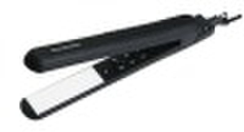 Temperature control hair straightener