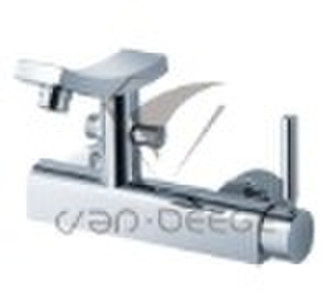 Wall-mounted bath shower mixer without hand shower