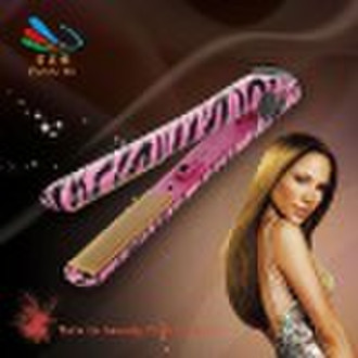 2011 Hot Selling White Zebra Flat Iron Hair straig