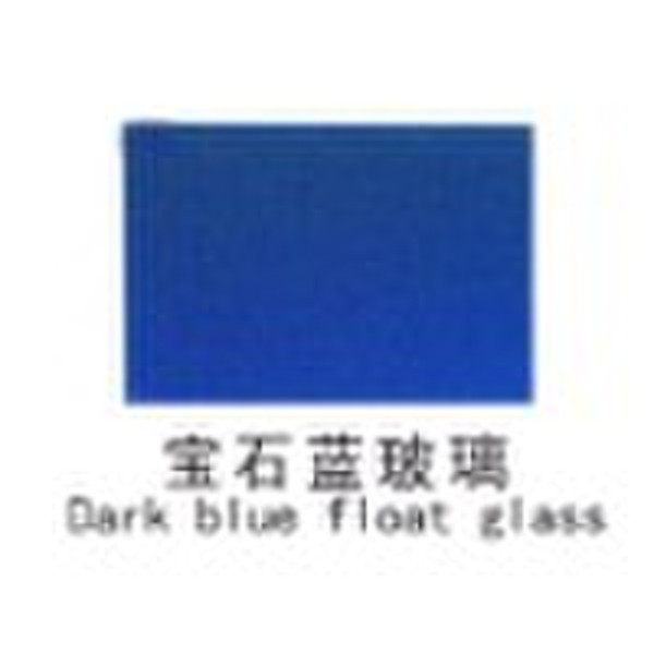 6mm Dunkelblau Float Glass