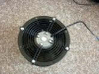 Cylinder exterior rotor fan