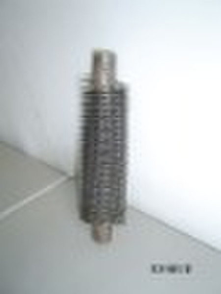 stainless steel fin tube circled with stainless st