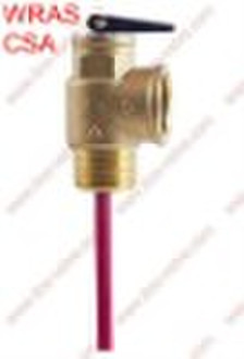 CE approved forged brass temperature and pressure