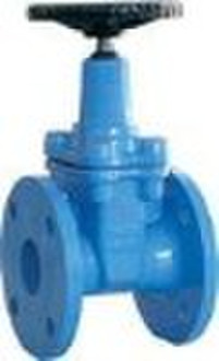 Rubber gate valve