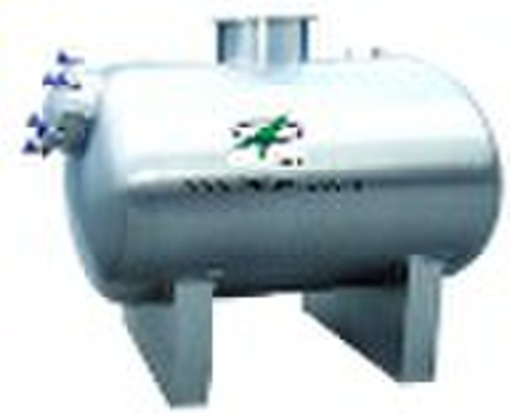 Water storage tank (stainless steel, bearing press