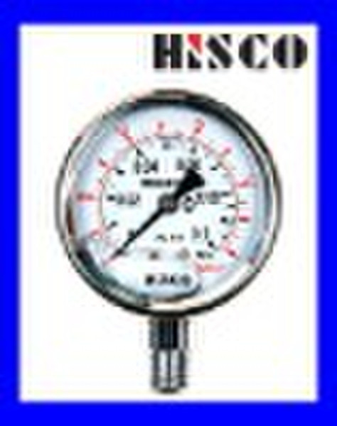 Stainless Steel Liquid Filled Pressure Gauge