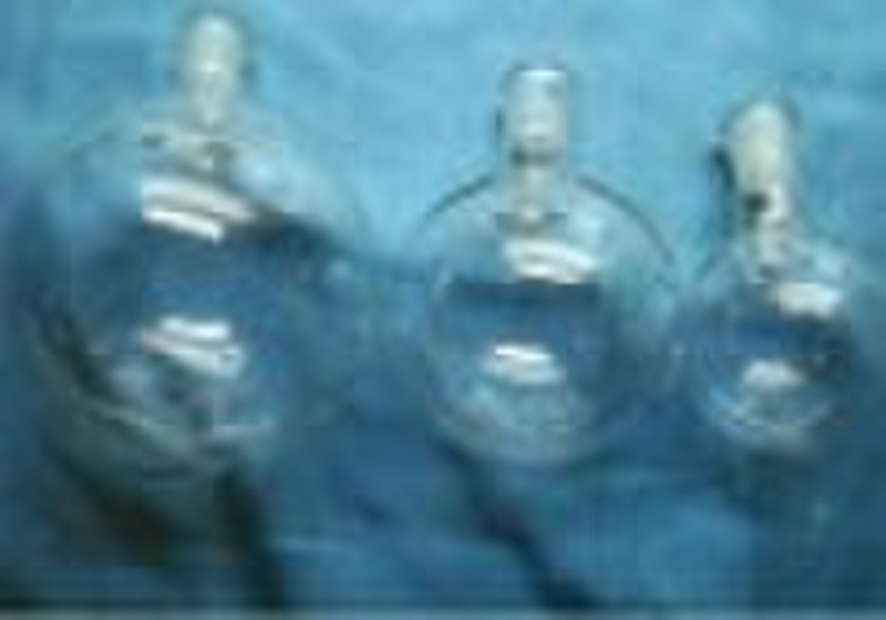 Round bottom quartz flask