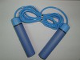 PVC Jump rope with plastic sponge handles