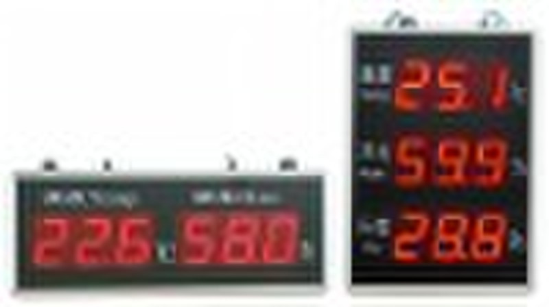 Temperature/Humidity/Differential Pressure Display