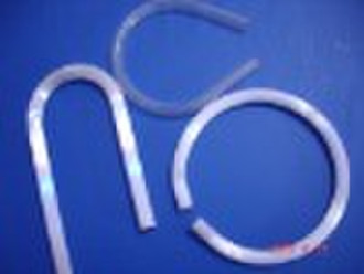 semi-clear quartz tube