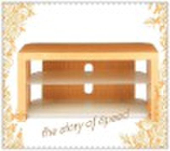 Modern Wooden Glass TV stand NTS-001B