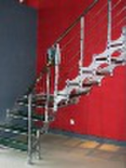 Steel Glass stair