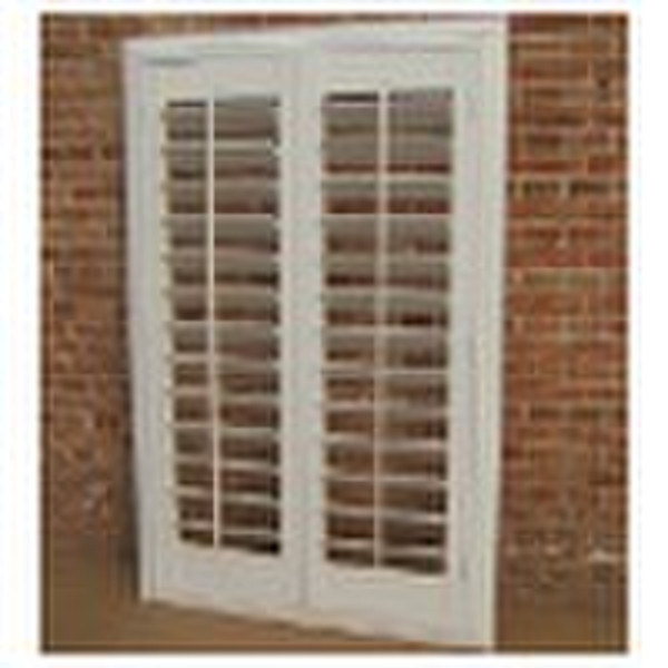 Wooden and PVC Plantation Shutter and Component