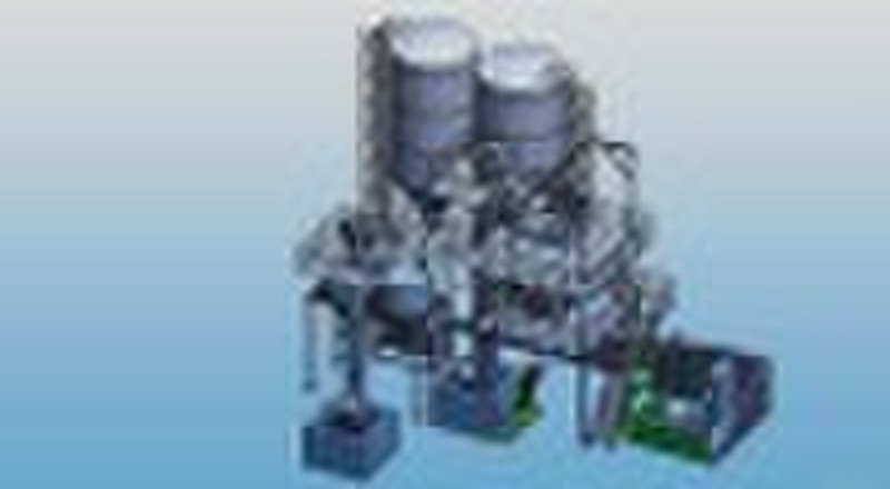 ladder structure dry mixed mortar production line