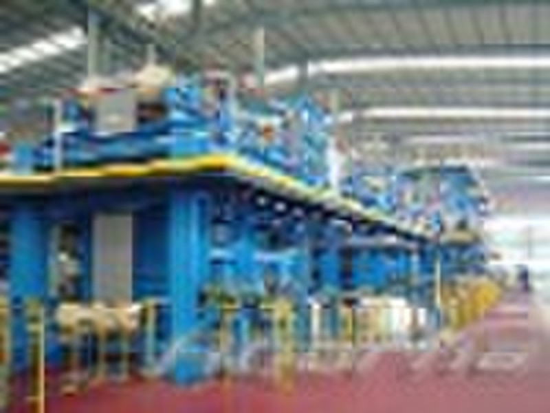 Coating assemble line of Colored steel plate