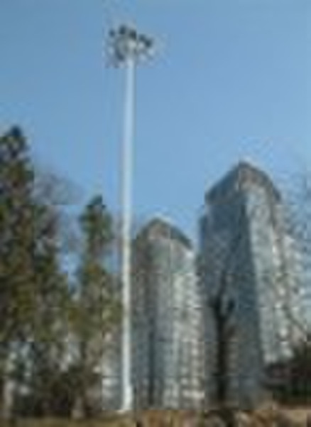 High mast lighting poles