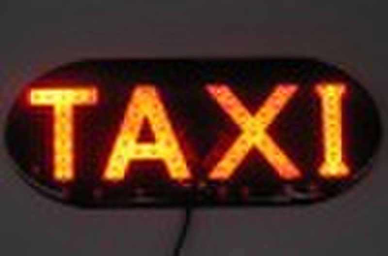 logo flashing taxi led car logo