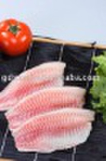 Shallow skinned tilapia fillet