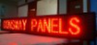 Semi-outdoor LED moving sign F32256RG