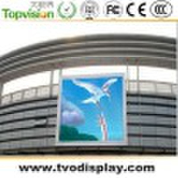 Wall Mounted Outdoor 16mm RGB LED Displays