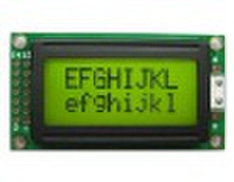 8 char.x 2 lines 0802B character LCD modules