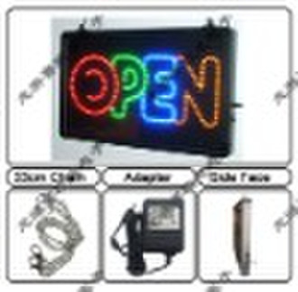 Low price ,High quality LED Open Sign with CE UL R