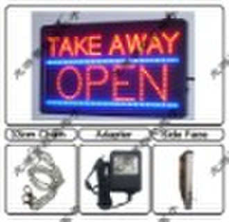 Low price ,High quality LED Open Sign with CE UL R