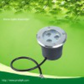 3W High Power LED Underground Light for Garden Lig