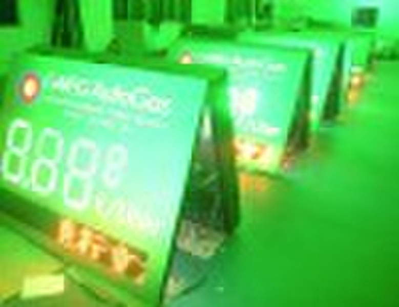 Cost-effective outdoor  led gas price display