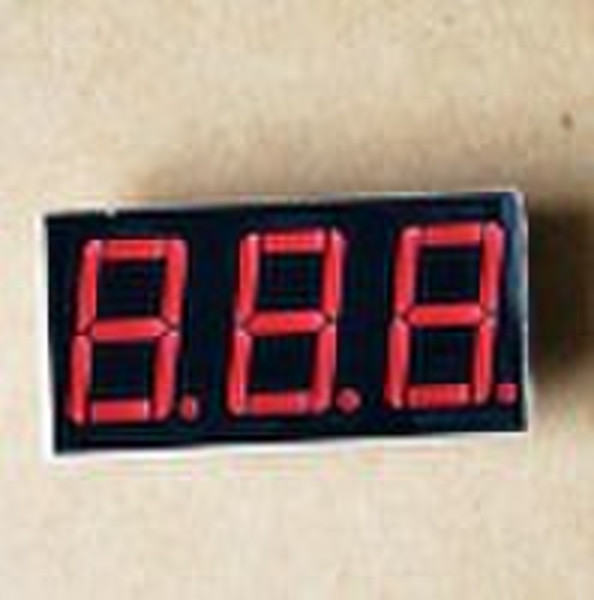 LED seven segment display