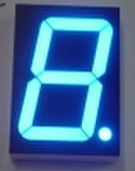 Numeric Display, blue lighting