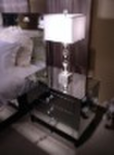 mirror nightstand,glass nightstand,mirror bed tabl